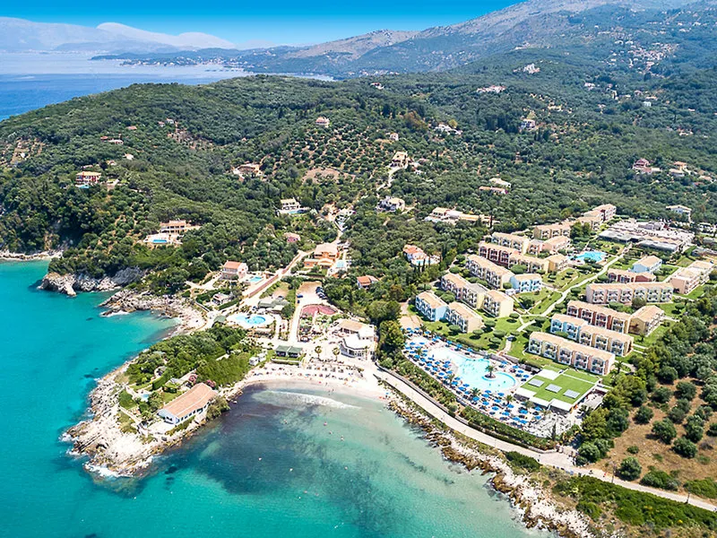 Mareblue Beach Corfu Resort tour offer cover