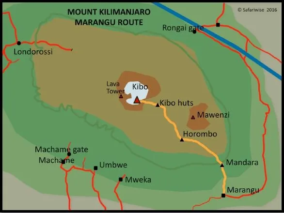 Kilimanjaro Trekking - Marangu Route "Coca Cola Route"  tour offer cover