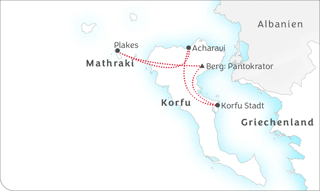 GRIECHENLAND | „The Taste of Corfu “ – EBike Erlebnis pur