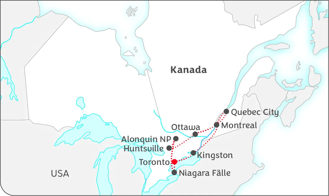 Mietwagenrundreise Ostkanadas Natur erleben