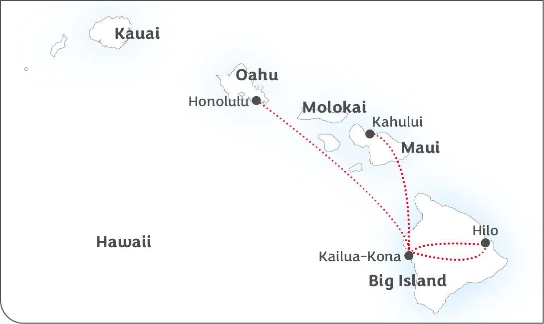 Mietwagenrundreise Exotisches Hawaii