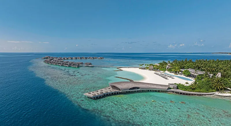The St. Regis Maldives Vommuli Resort tour offer cover