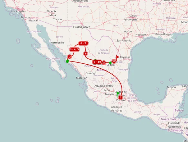 Mexiko | Sonnenfinsternis 2024 tour offer cover