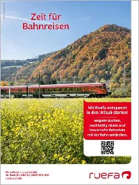 Bahnreisen 2023 catalogue cover