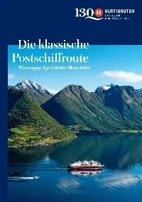 Hurtigruten Norwegen – Die klassische Postschiffroute catalogue cover