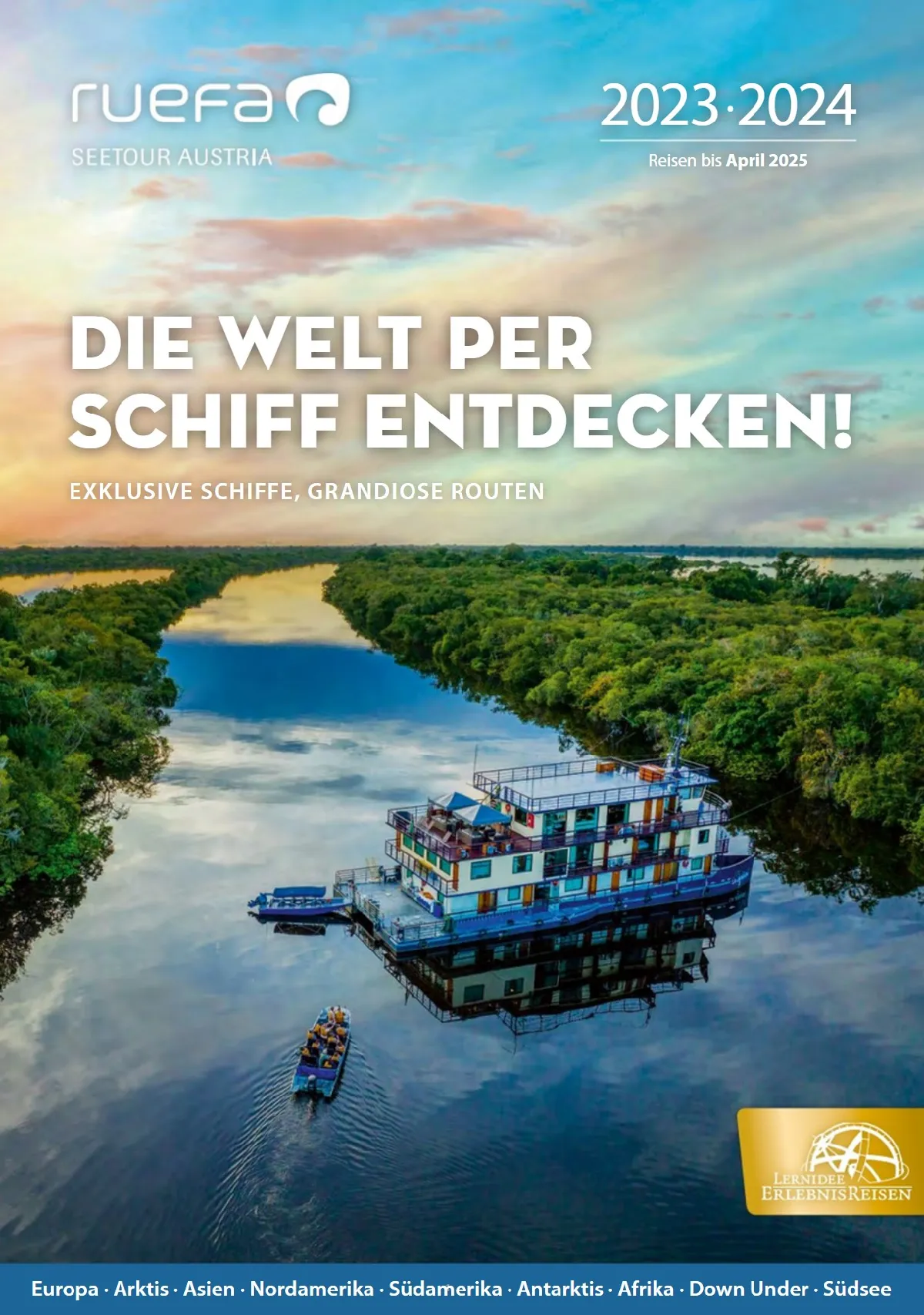 Lernidee Schiffsreisen 2023-2024 catalogue cover
