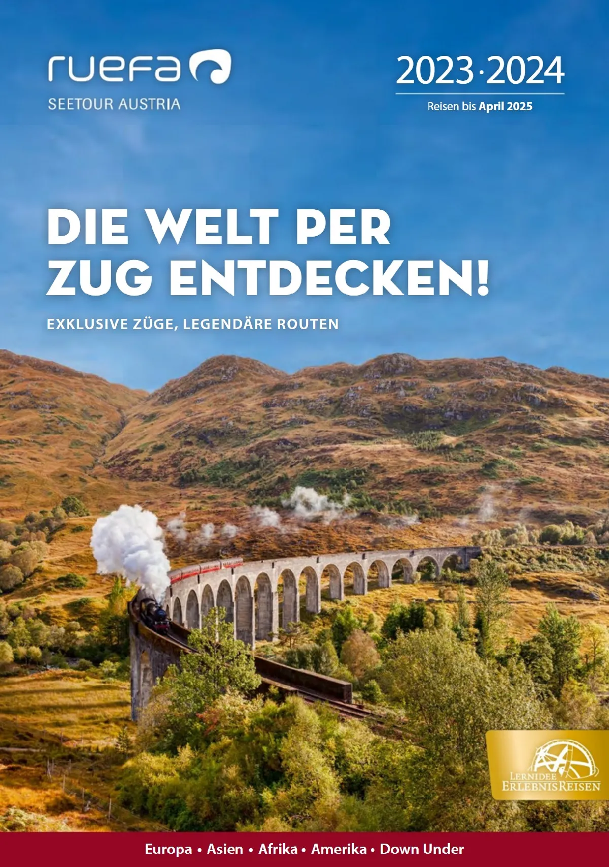 Lernidee Zugreisen 2023-2024 catalogue cover