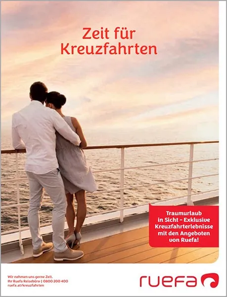 Angebotsflyer Kreuzfahrten catalogue cover
